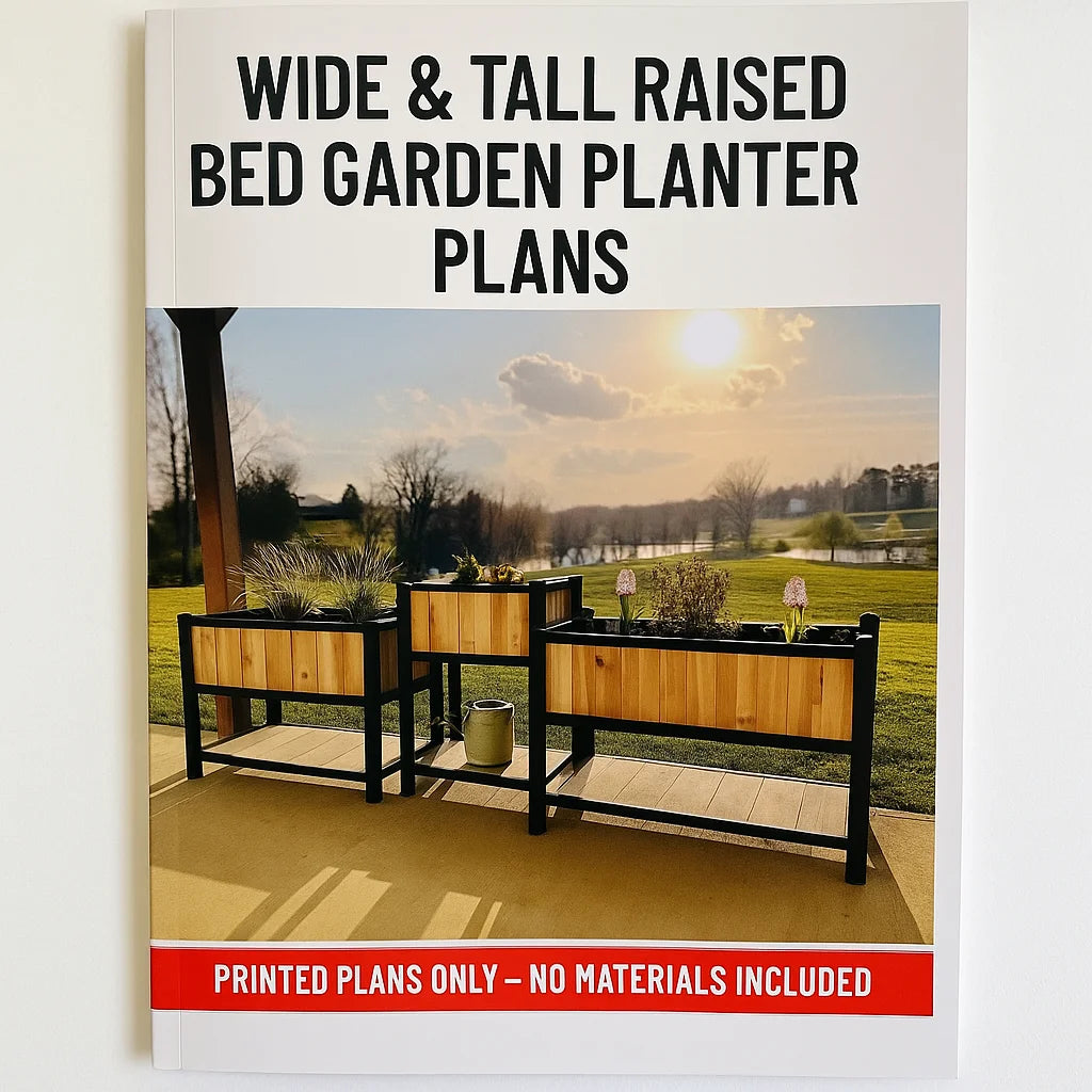 Wide/Tall Raised Bed Printed Plans