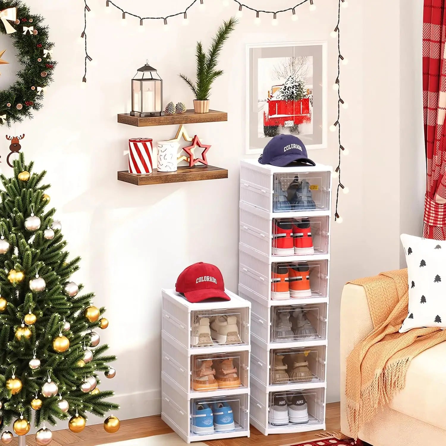 Foldable Shoe Storage Box