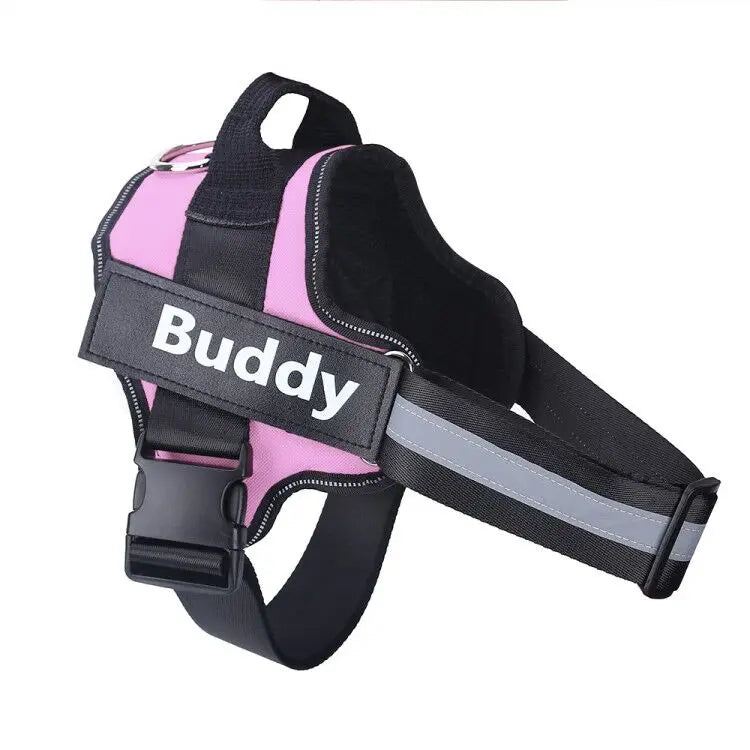Personalized NO-PULL Reflective Breathable Pet Harness Vest