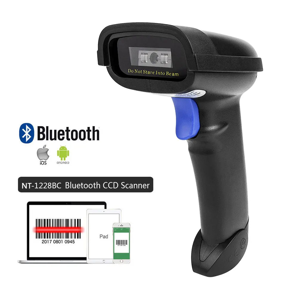 Bluetooth Wireless CCD Barcode Scanner