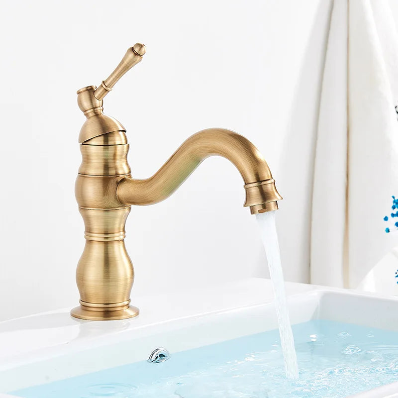 Antique Brass Faucet