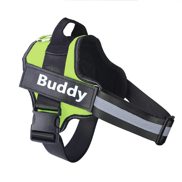 Personalized NO-PULL Reflective Breathable Pet Harness Vest