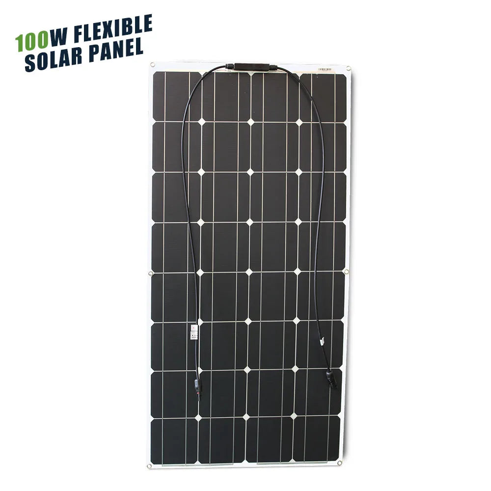 12V Flexible Solar Panel Waterproof Monocrystalline