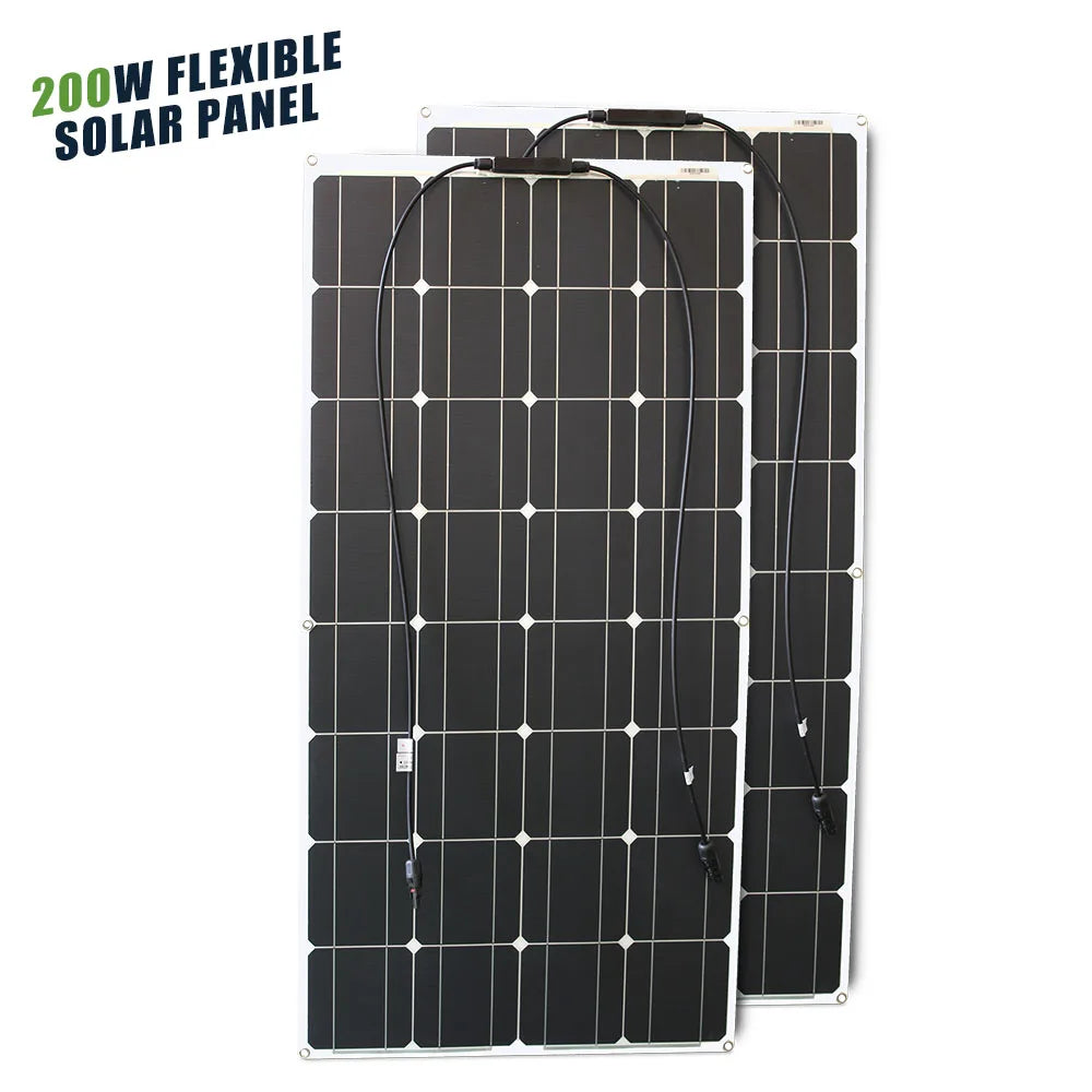 12V Flexible Solar Panel Waterproof Monocrystalline