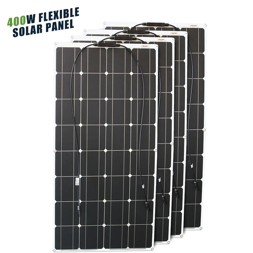 12V Flexible Solar Panel Waterproof Monocrystalline