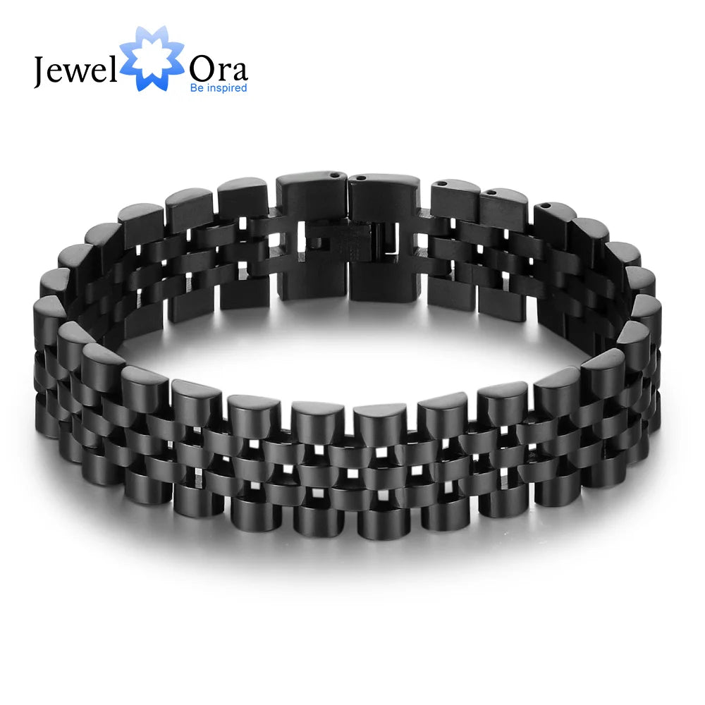 Luxury Stainless Steel Bracelet 200mm Men Jewelry