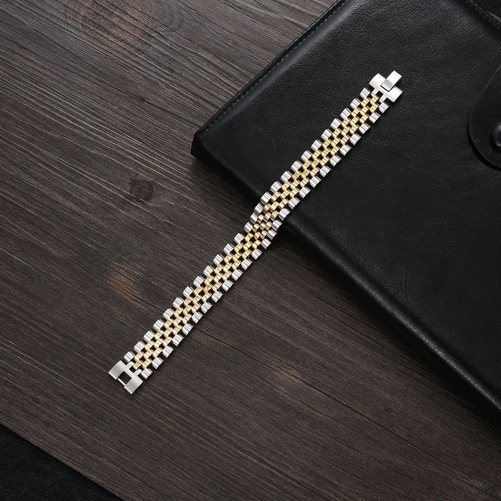 Luxury Stainless Steel Bracelet 200mm Men Jewelry