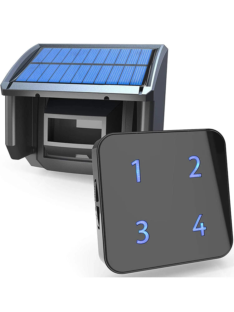 400 Meters Solar Wireless Driveway Alarm