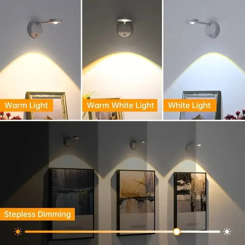 Intelligent Sensing Wireless Wall Lamp