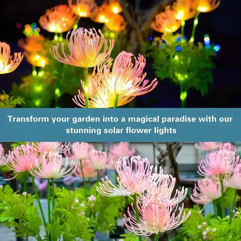 Sunflower Solar Garden Lawn Lights