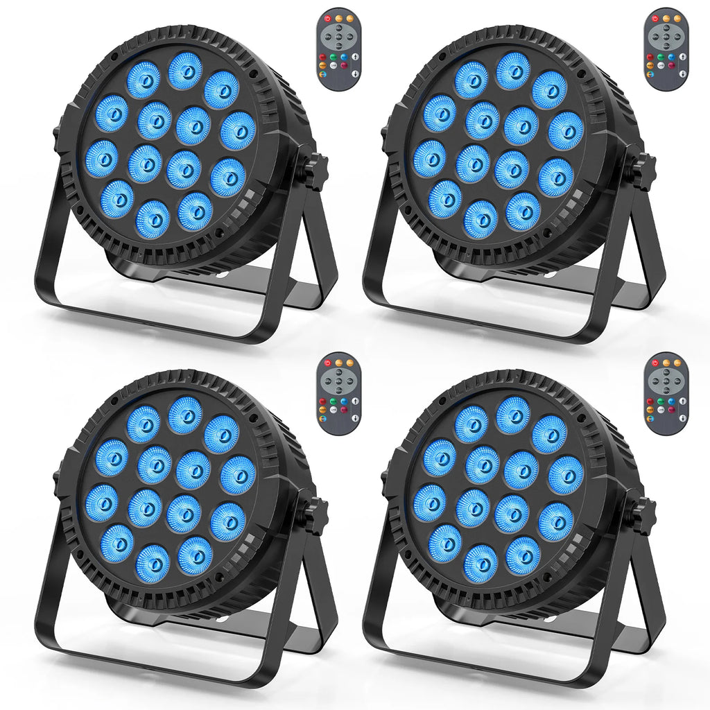 4in1 RGBW LED Stage Effect Light Remote