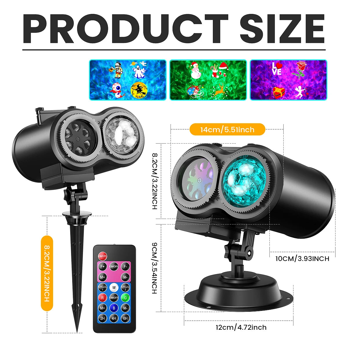 Halloween Christmas Projector Lights Outdoor