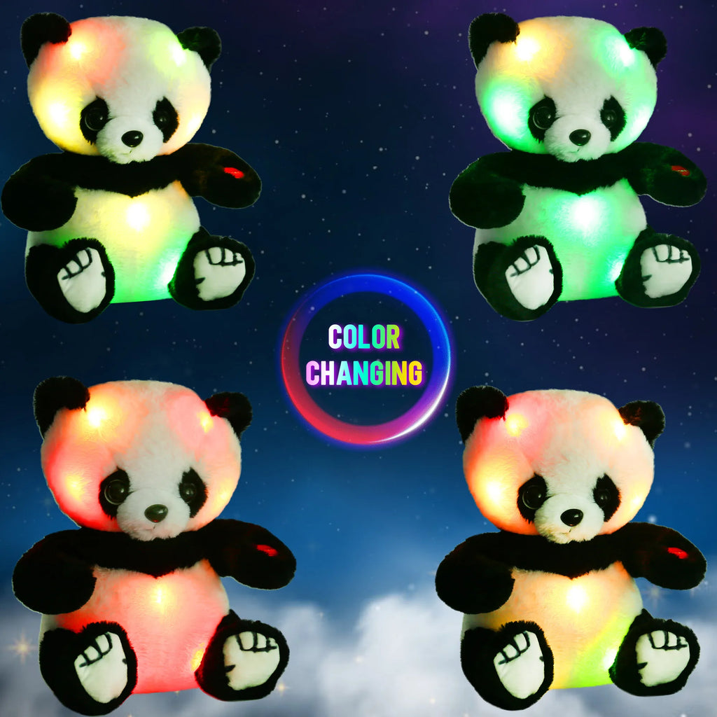 Light Up Panda Stuffed Animal