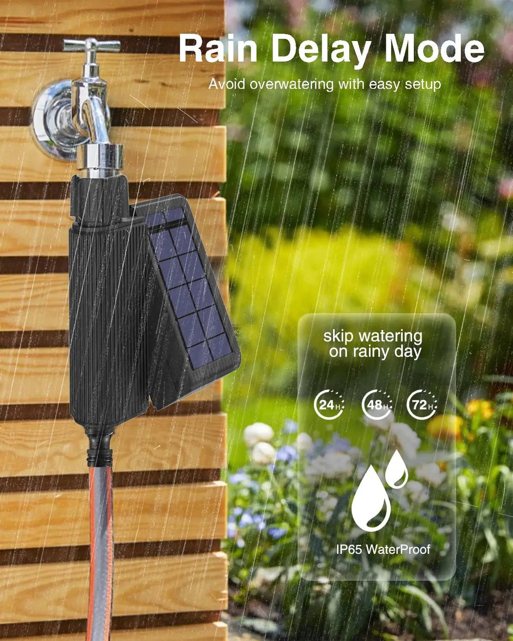 Solar Smart Wifi Watering Timer