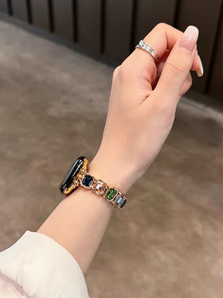 Elasticity Diamond Band For iWatch