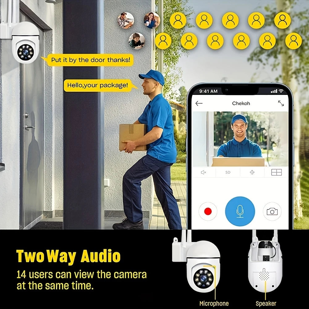Motion Tracking Security Monitor Camera