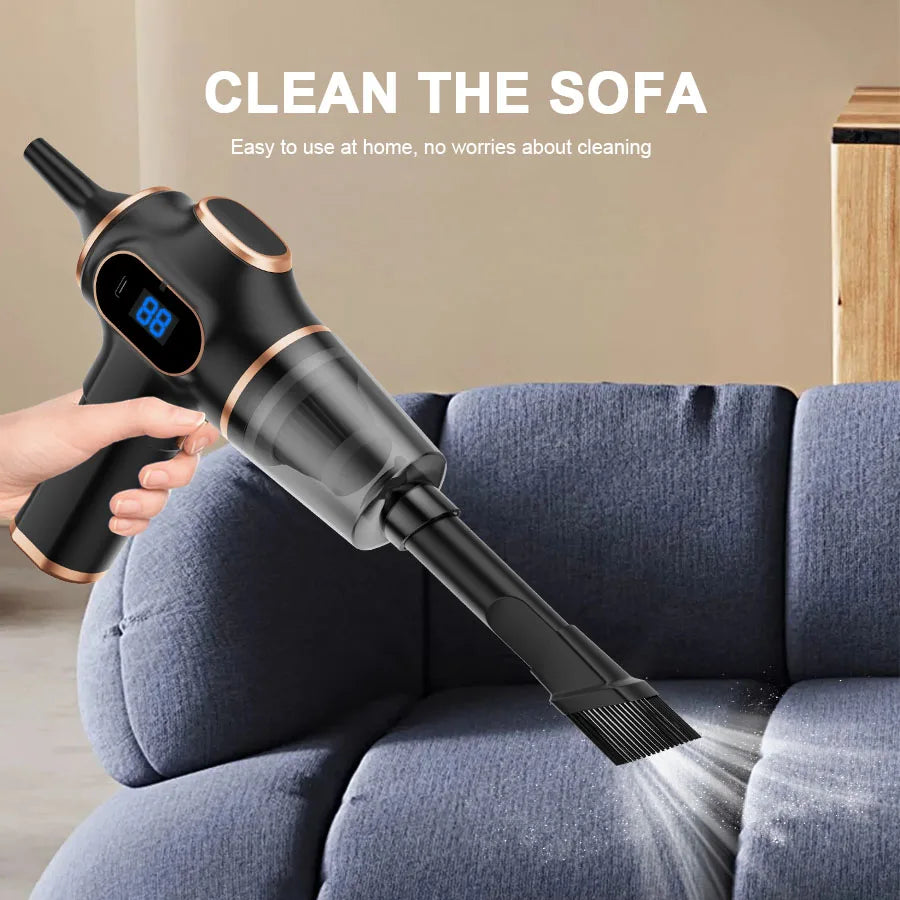 ABS Wireless High Powered Mini Vacuum Cleaner