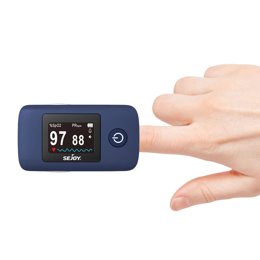 Wrist Blood Pressure Monitor Finger Pulse Oximeter