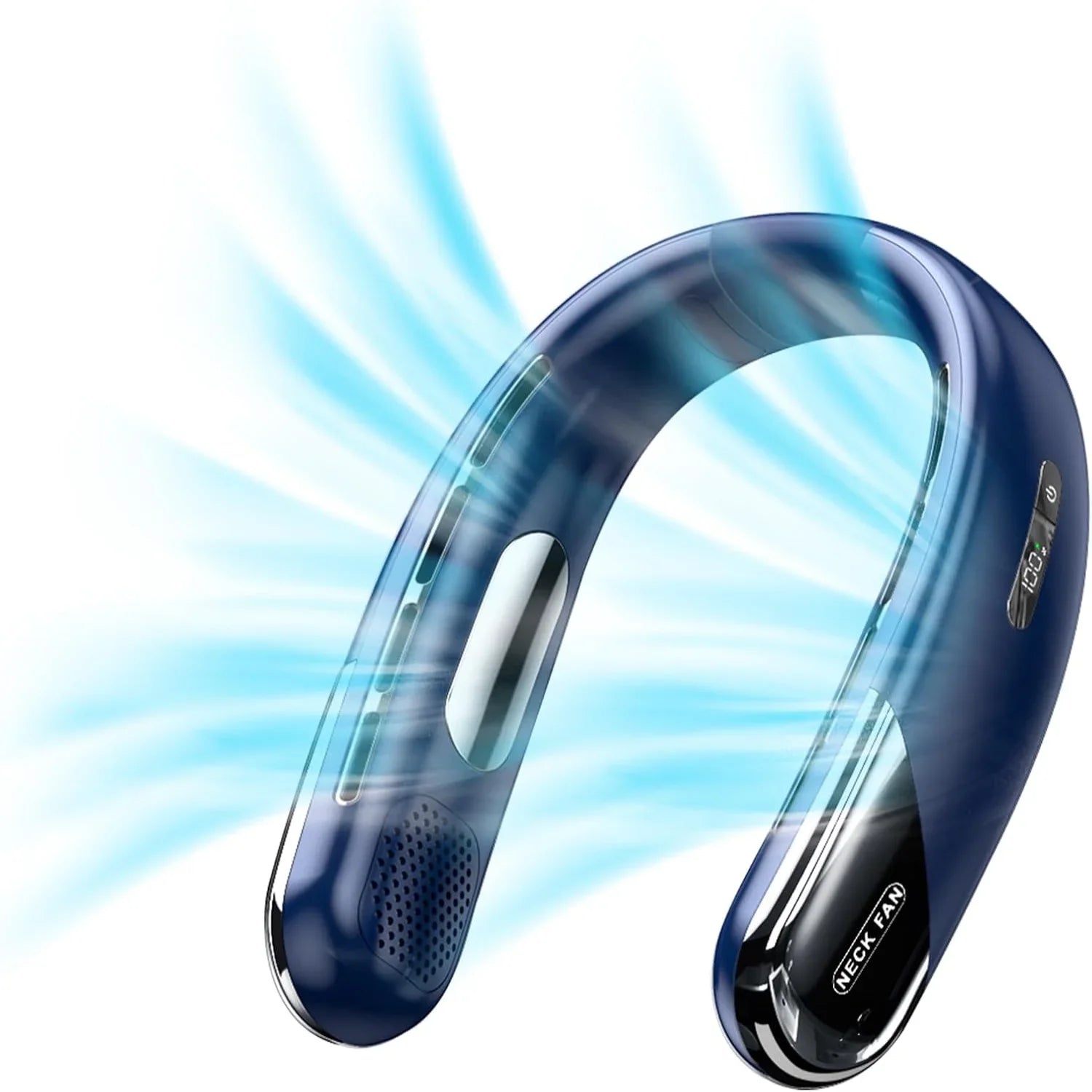 Portable Neck Fan 6000mah Rechargeable Wearable