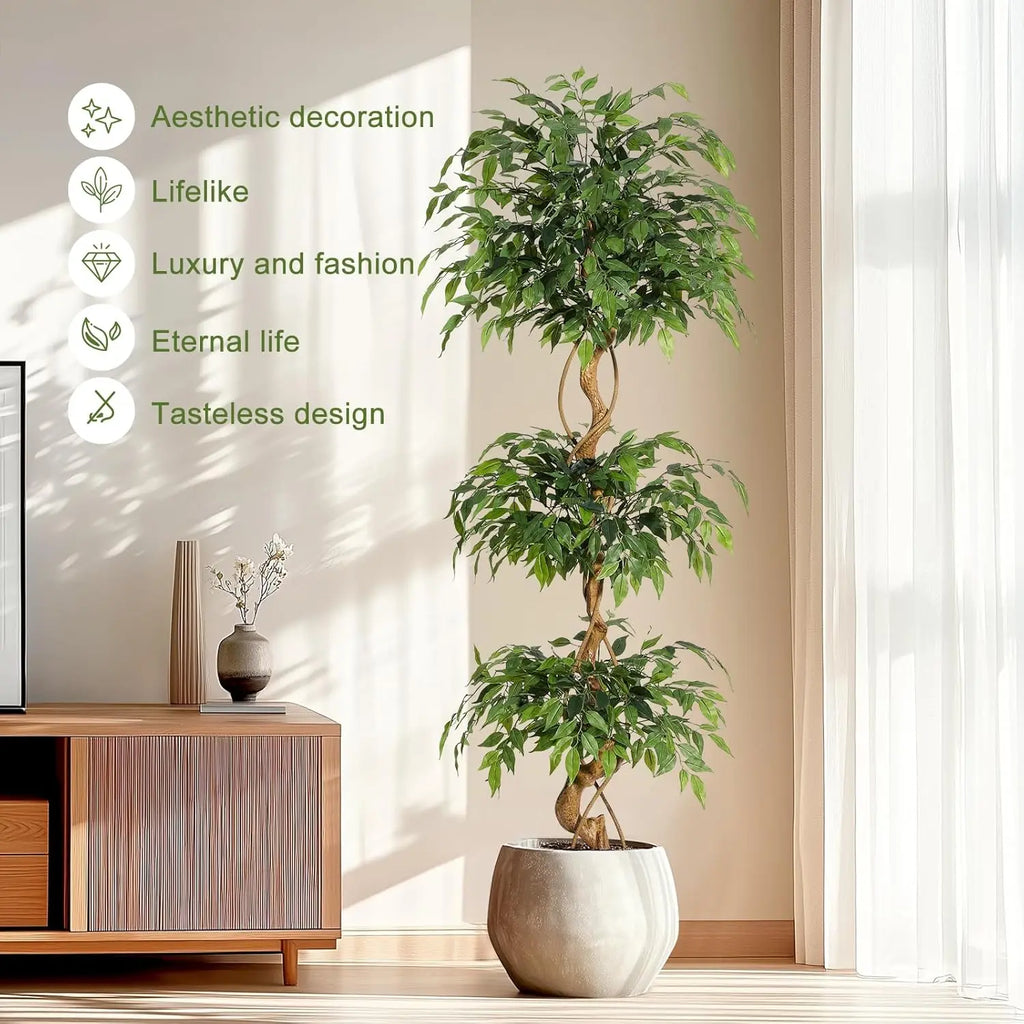 Ficus Tree Artificial Plants Indoor