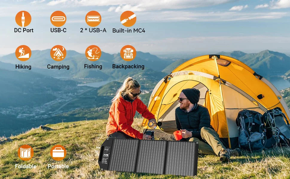 30W Travel-Ready Solar Charger