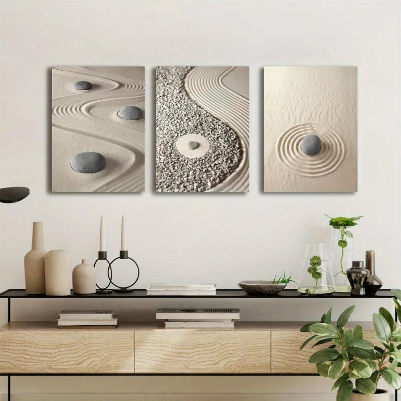 Canvas Wood Framed Poster Printed Painting