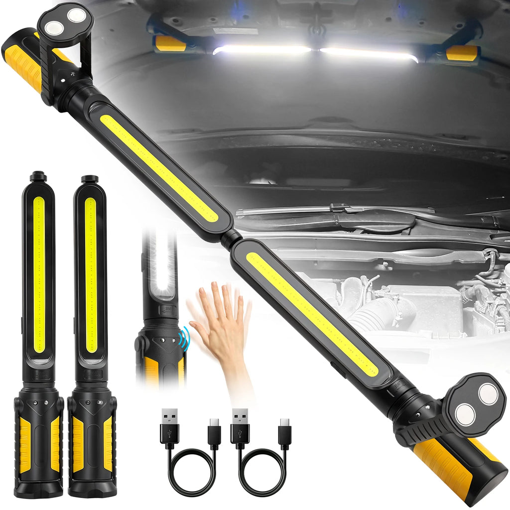 Work Light Bar Rechargeable Magnetic