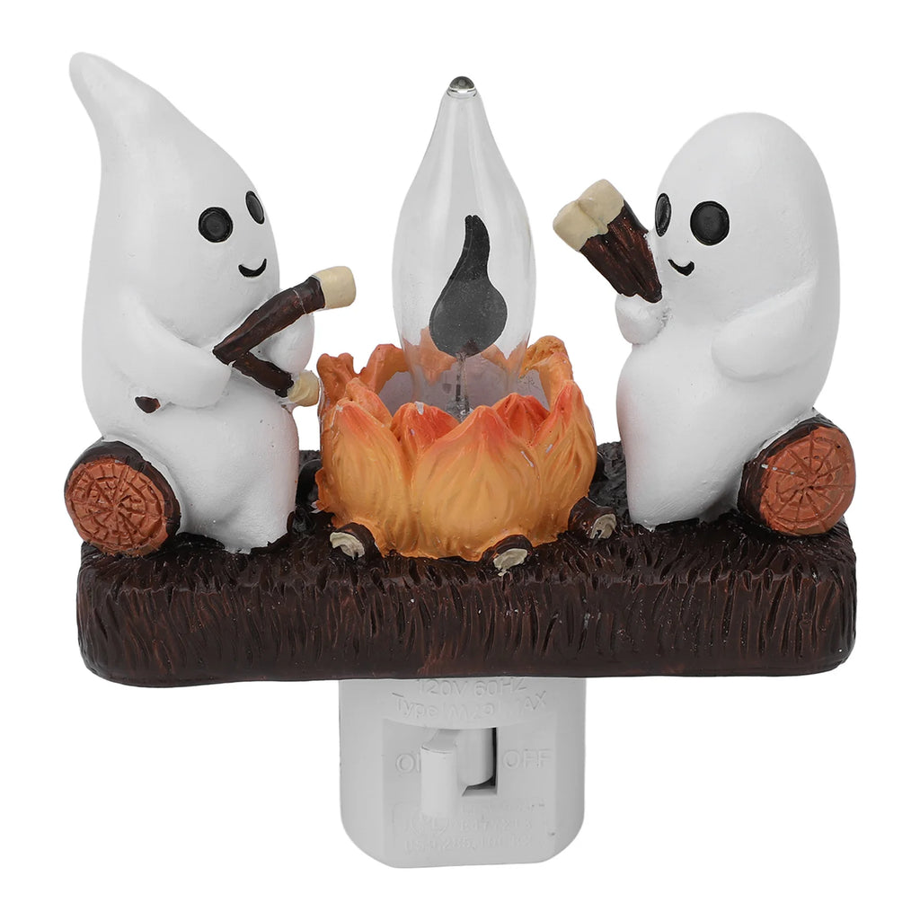 Ghost Campfire Flickering Night Light