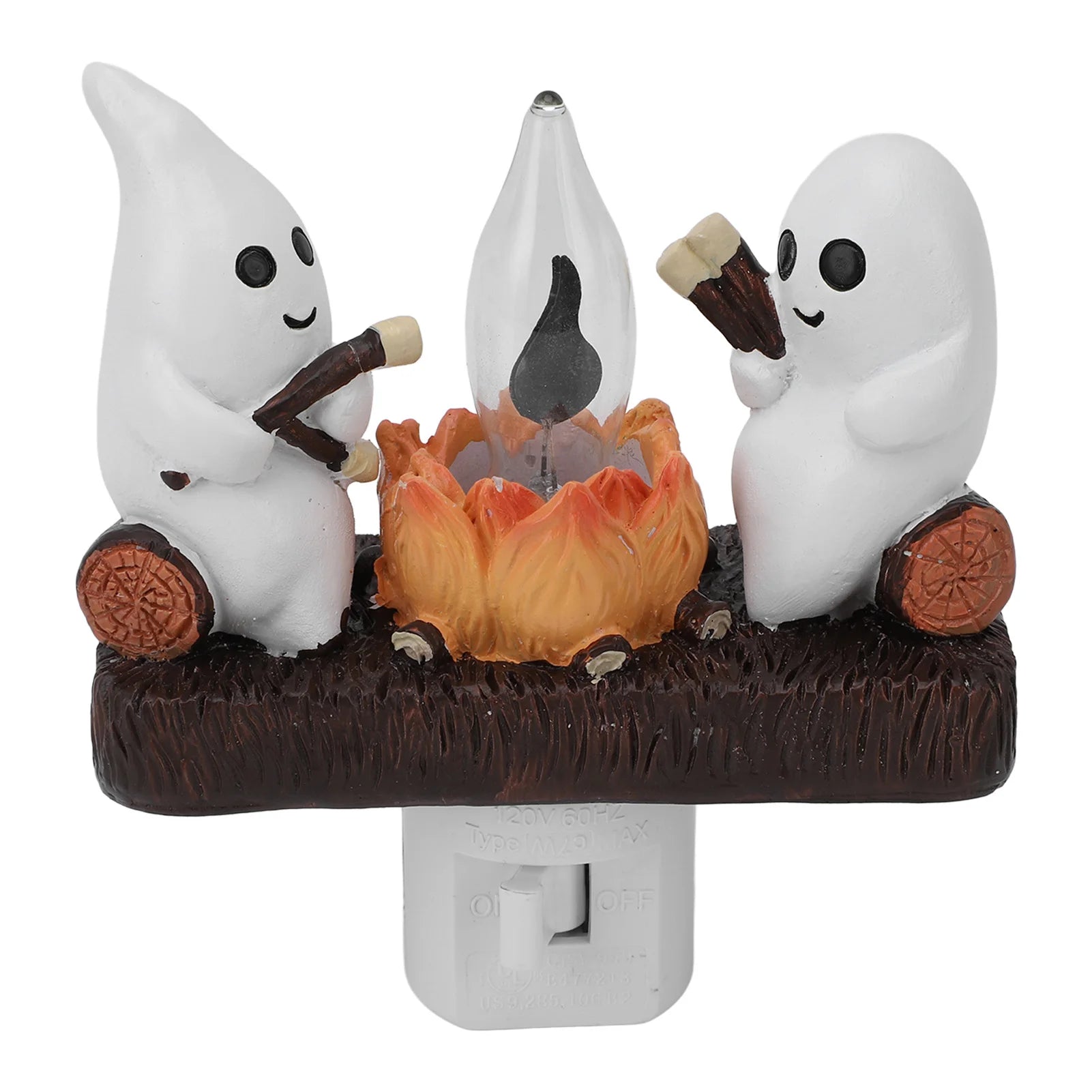 Ghost Campfire Flickering Night Light