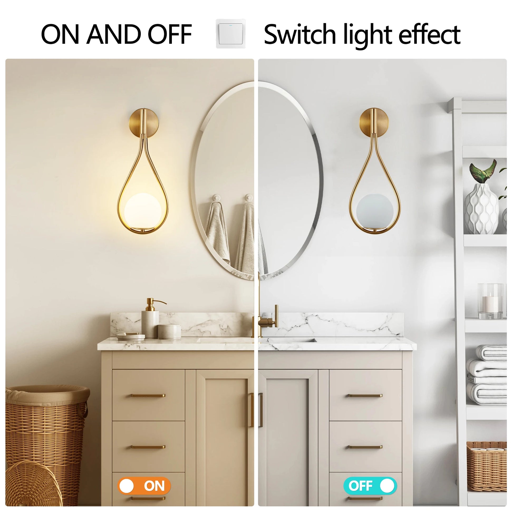 Two Luxurious Wall Lamps