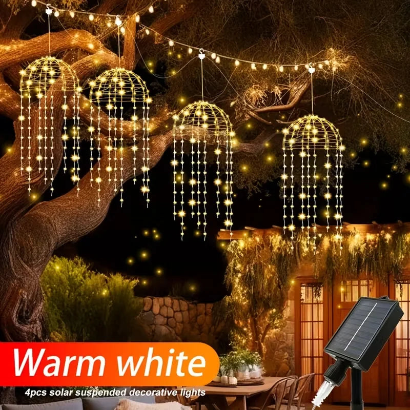 Solar Jellyfish Pendant Light