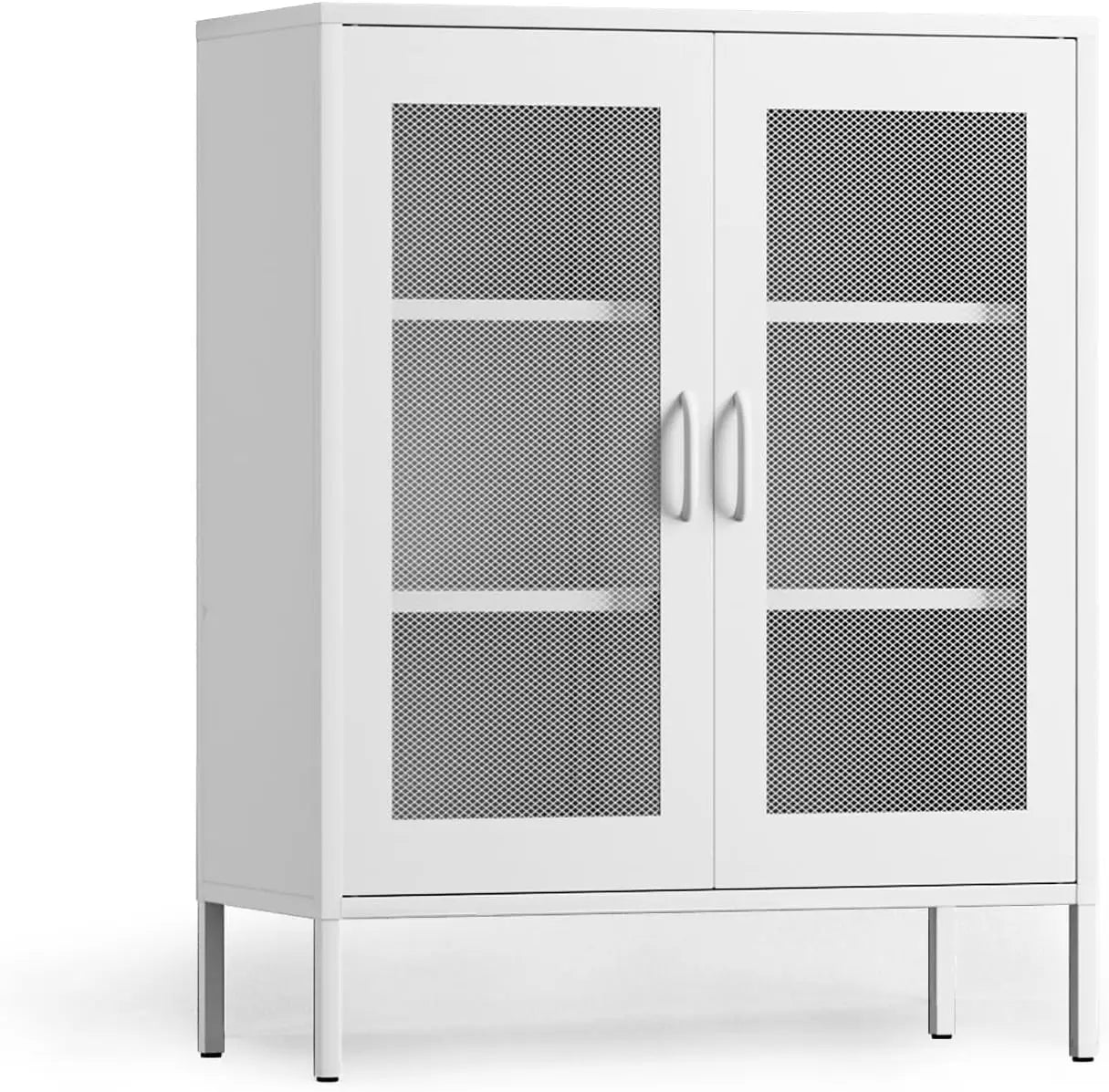 Metal Coffee Bar Sideboard Buffet Cabinet