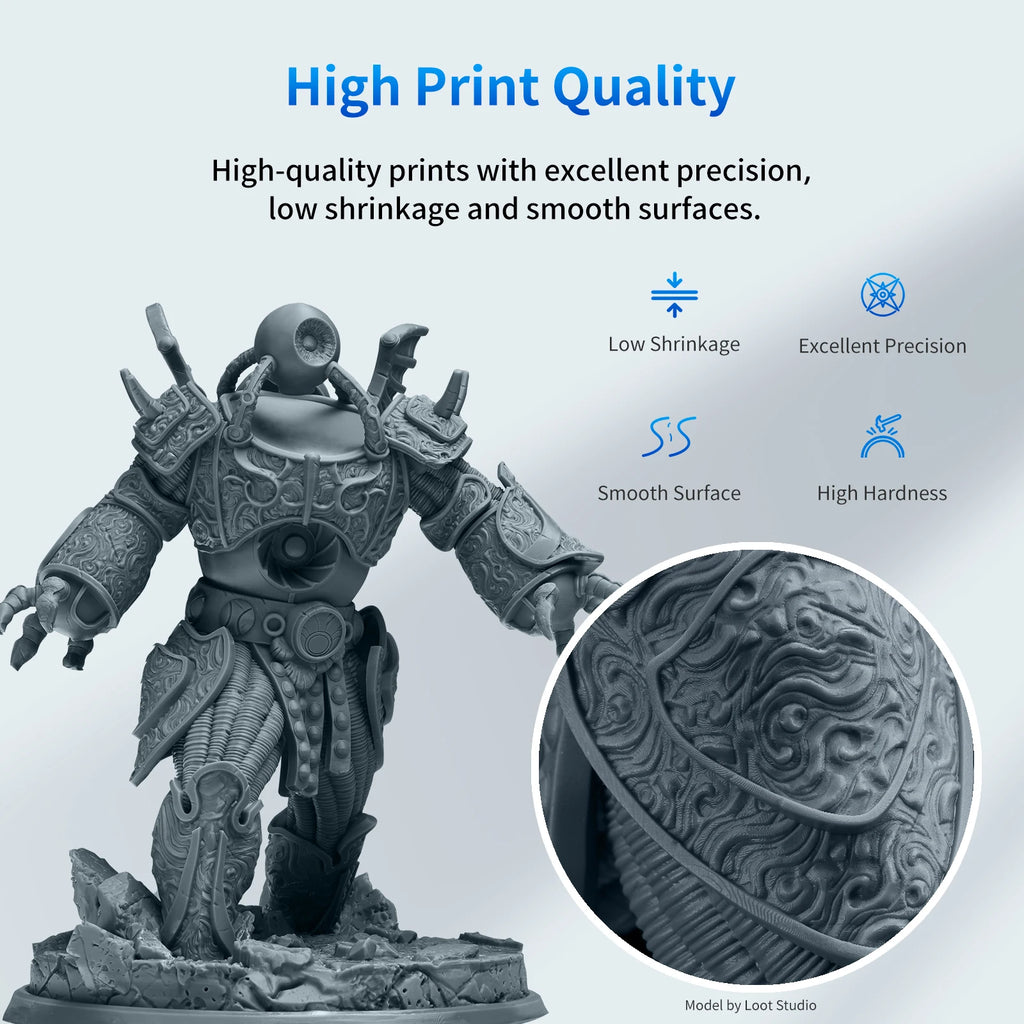 3D Printer High Precision Standard Resin Figurines