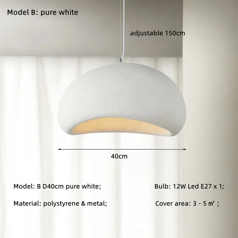 Led Pendant Simple Cord Suspend Chandelier Lamp