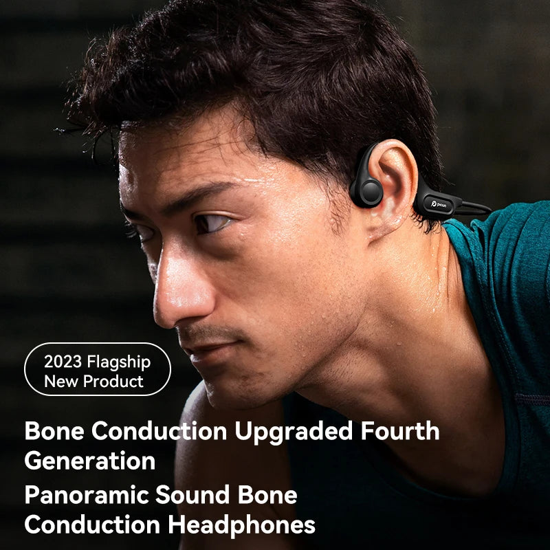 Bone Conduction Headset Waterproof 3D Noise Cancelling