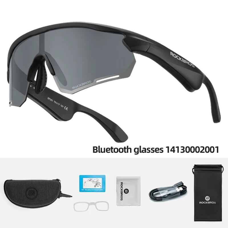 Bluetooth Polarized Sunglasses Headset UV400