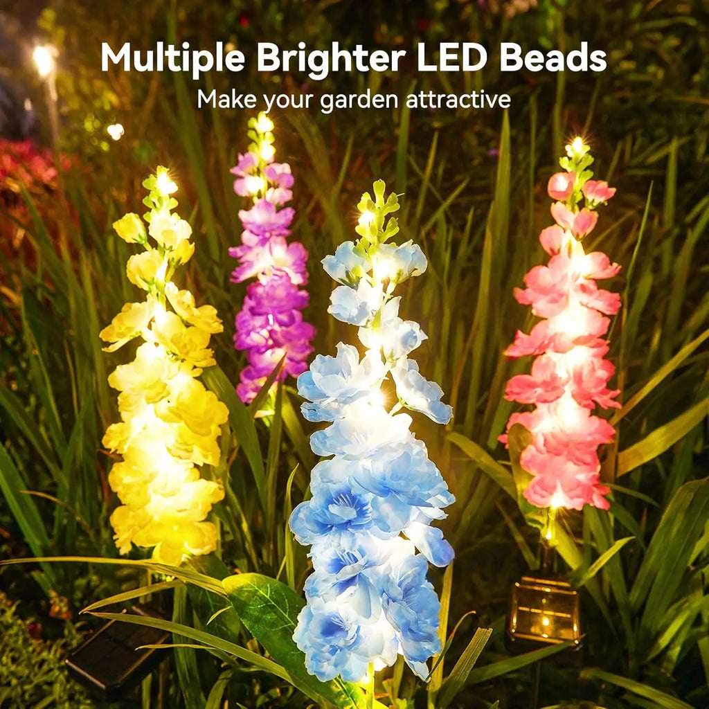 Upgraded Solar Lighted Flowers 36 LEDs