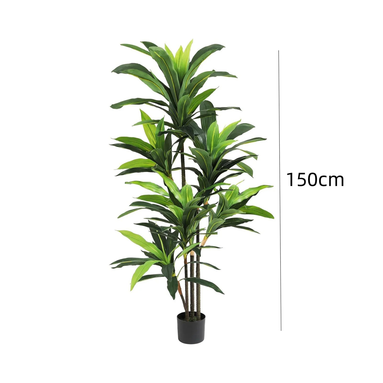 Artificial Dracaena Plant 120cm/150cm Adjustable Branches Leaves