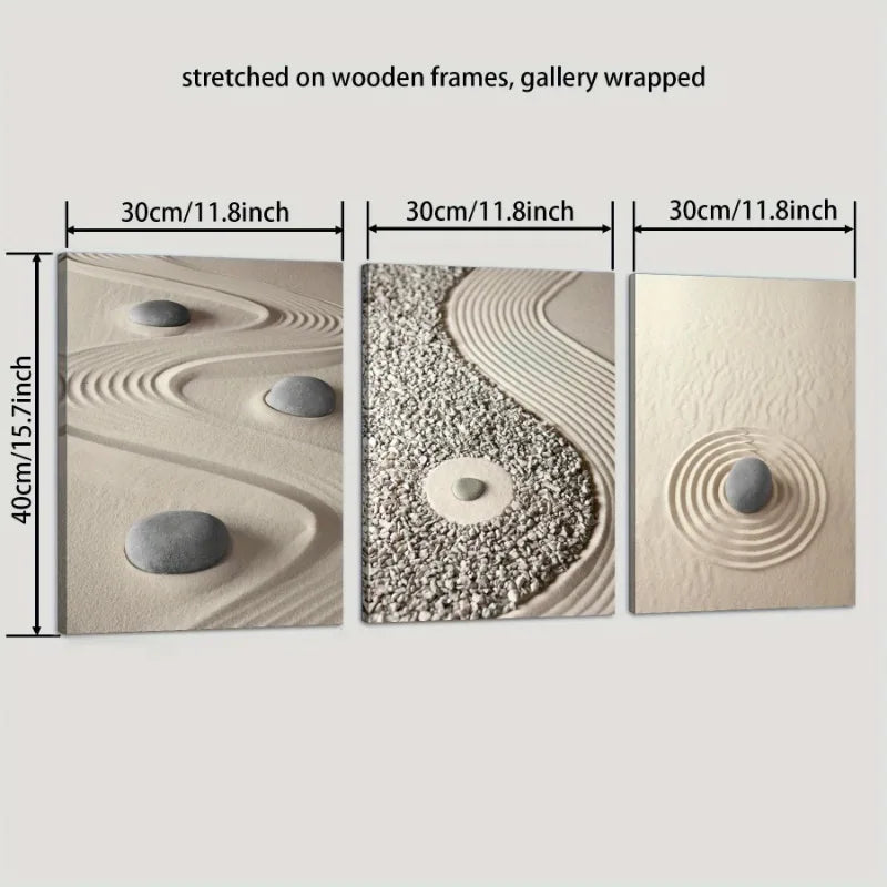 Canvas Wood Framed Poster Printed Painting