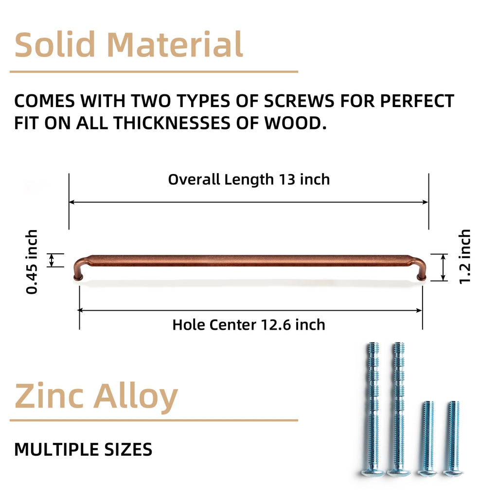 Retro Furniture Long Handle Cabinet Pulls Drawer Dresser Bronze Antique Knob Rustic Handle Kitchen Cabinet Knobs and Handles