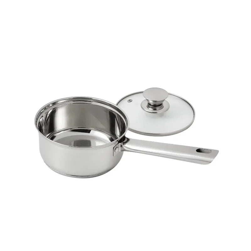 Stainless Steel Cooking Set Stay-Cool Handles