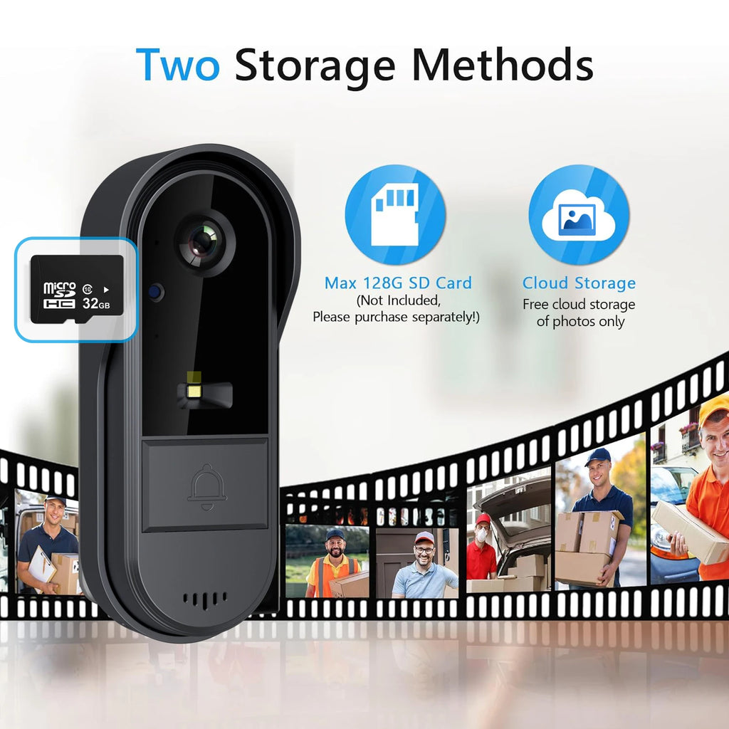 Wireless Security Camera Doorbell