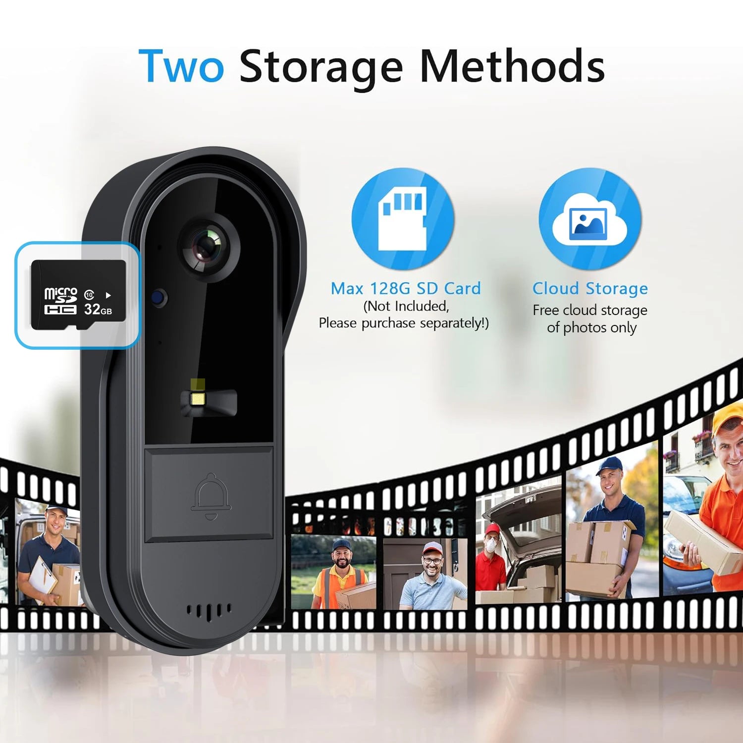 Wireless Security Camera Doorbell