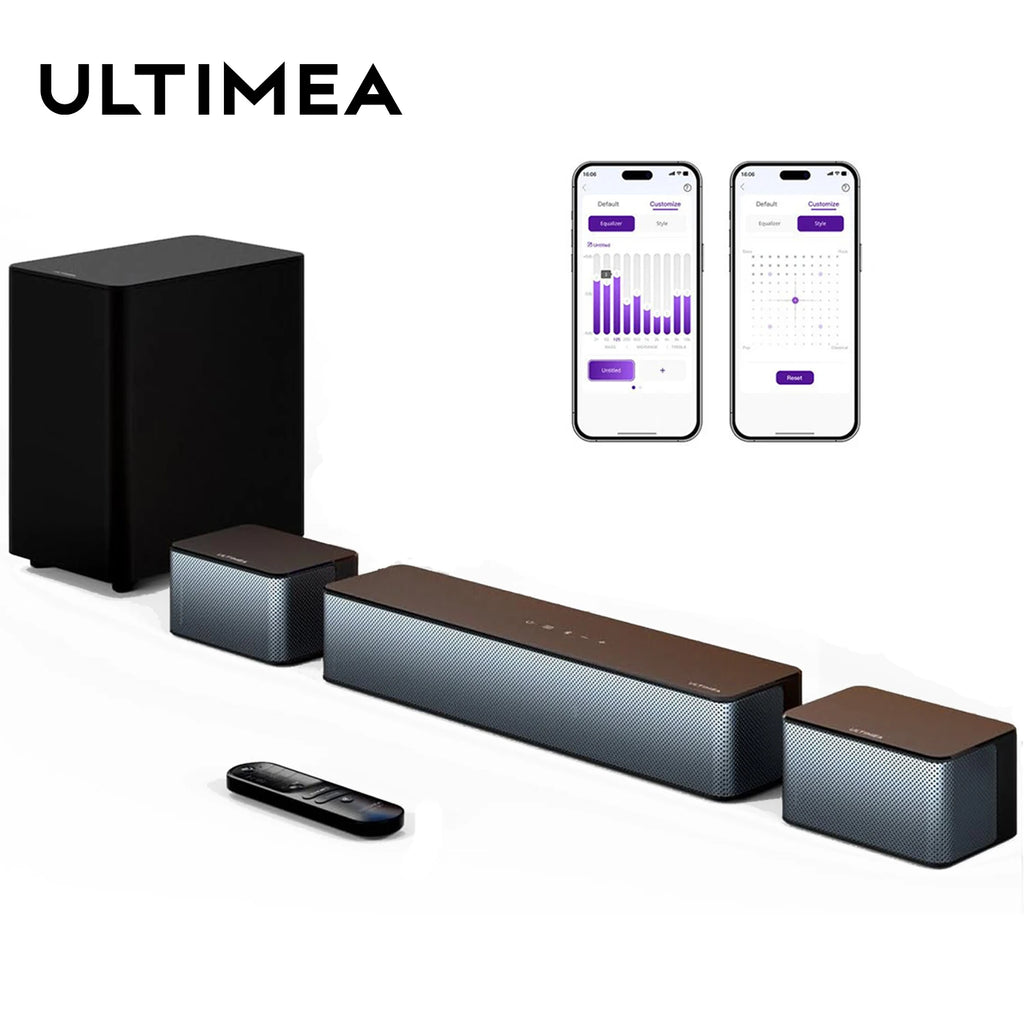 320W 5.1 Wireless Soundbar Subwoofer APP Control