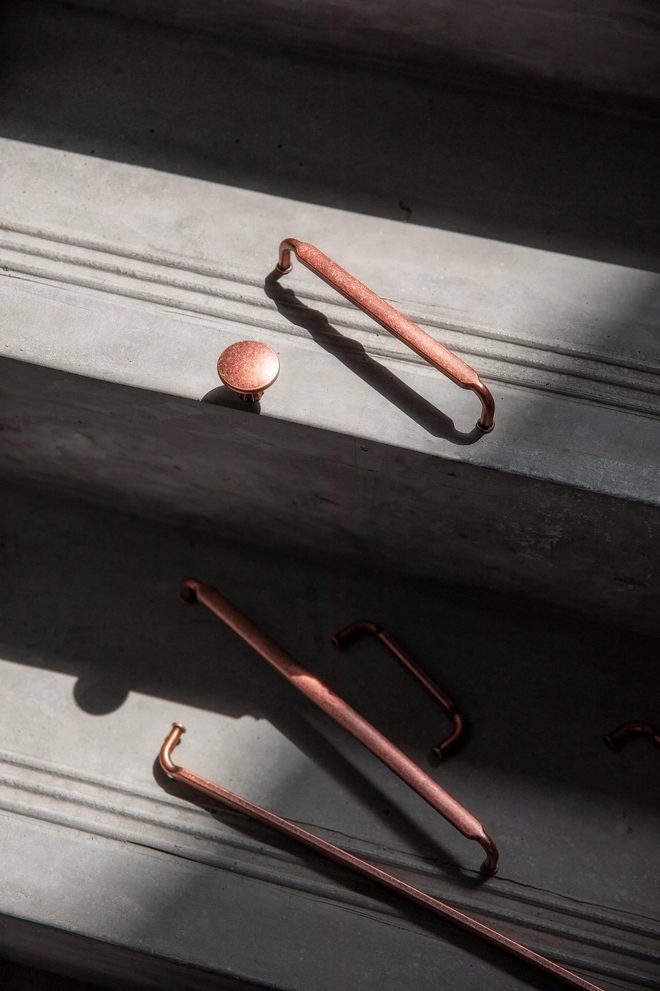 Retro Furniture Long Handle Cabinet Pulls Drawer Dresser Bronze Antique Knob Rustic Handle Kitchen Cabinet Knobs and Handles