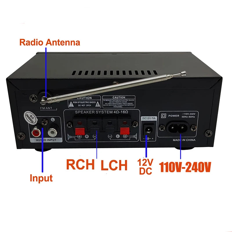 Digital Bluetooth Audio Amplifier