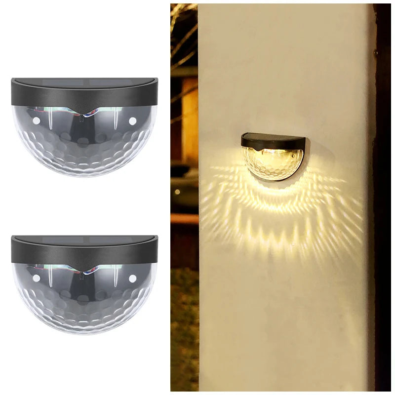 2PCS Outdoor Waterproof Solar Light