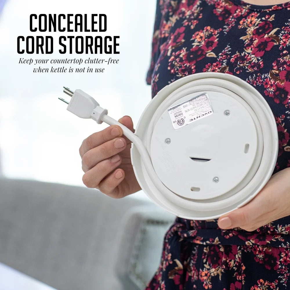 Portable Stainless Steel Kettle Auto Shut Off