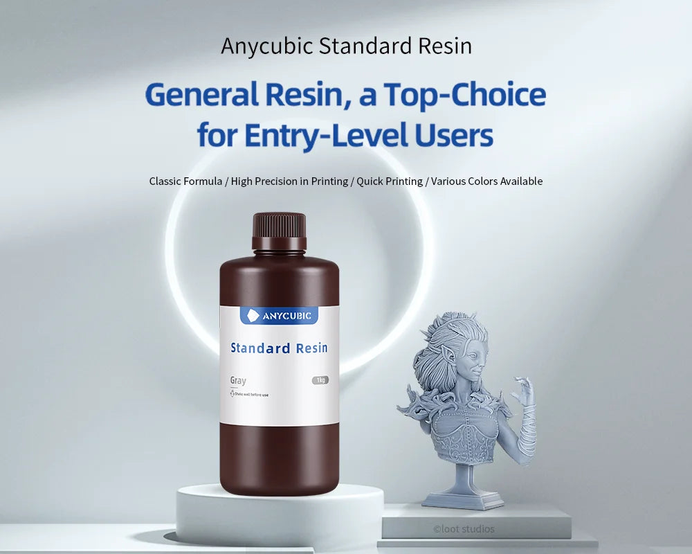 3D Printer High Precision Standard Resin Figurines
