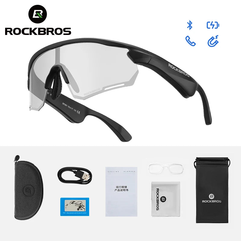 Bluetooth Polarized Sunglasses Headset UV400